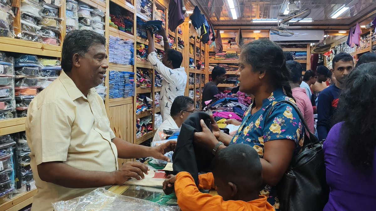 🚨 Economic crisis dampens New Year festivities for Tamils Storekeepers of clothing outlets and vendors selling firecrackers across the North-East said there was a noticeable decline in sales this year as Tamils celebrated the New Year, amidst the high cost of living and ongoing…