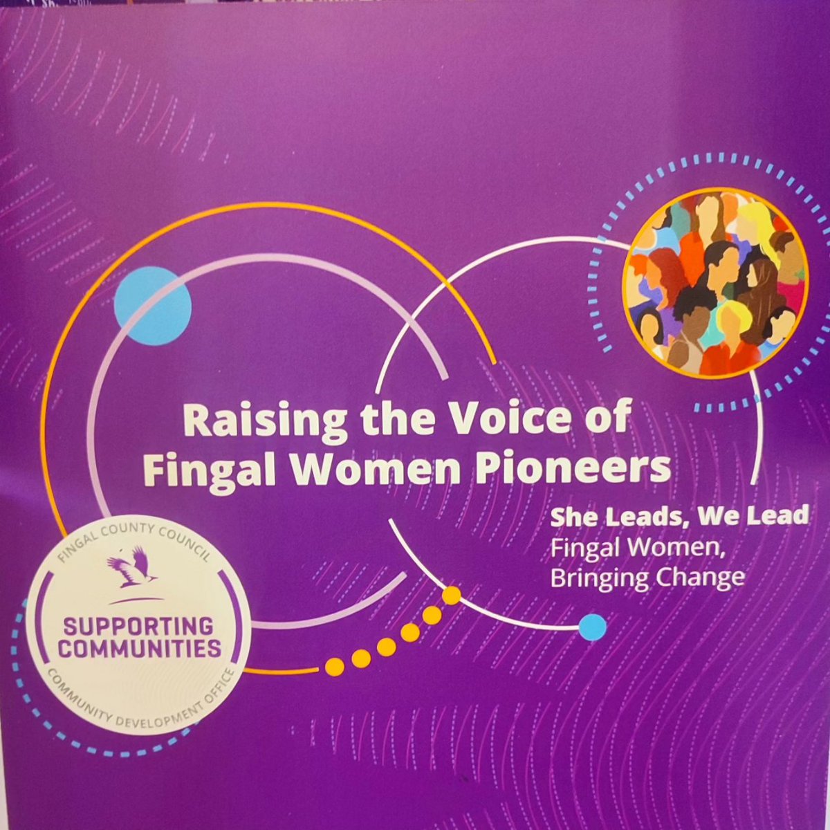 Our chairperson Samantha is taking part in the She Leads project with @Fingalcoco - raising the voice of women in Fingal. She'll be looking to chat to women in our community about issues important to them so keep an eye on our socials. #FingalWomenBringingChange