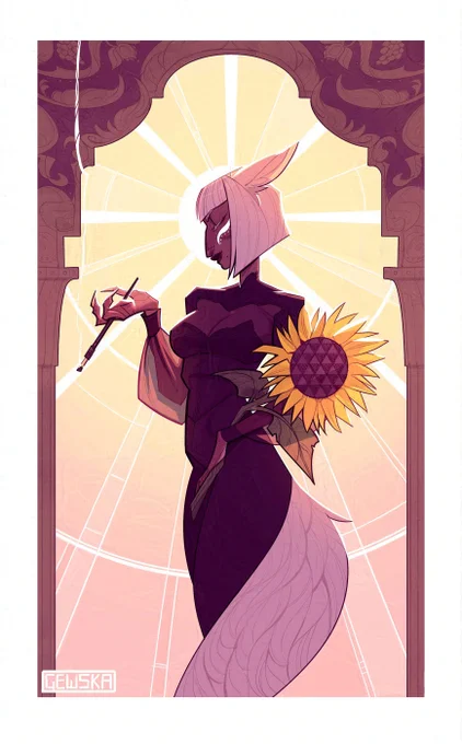 The Queen of WandsTarot соmmissіon for   