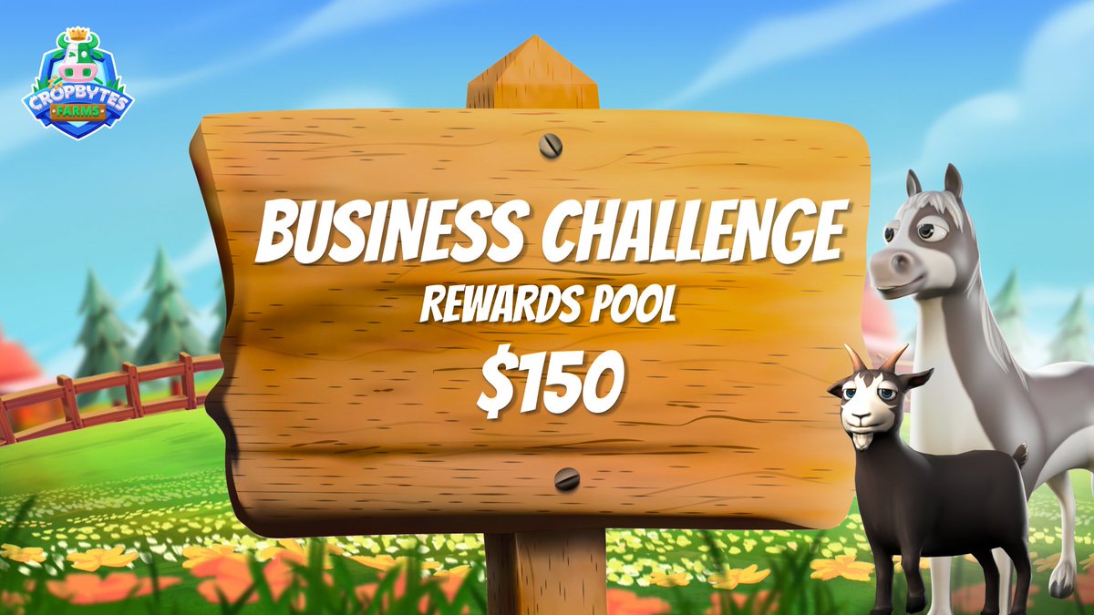 🚀 Launch Your Farm Empire: The CropBytes Twitter Business Challenge! 🌾

Put on your entrepreneurial hat! 🎩 It's time to show off your innovative spirit! 💡

Your mission involves crafting a business idea using the farm animals and the valuable extracts they produce in the