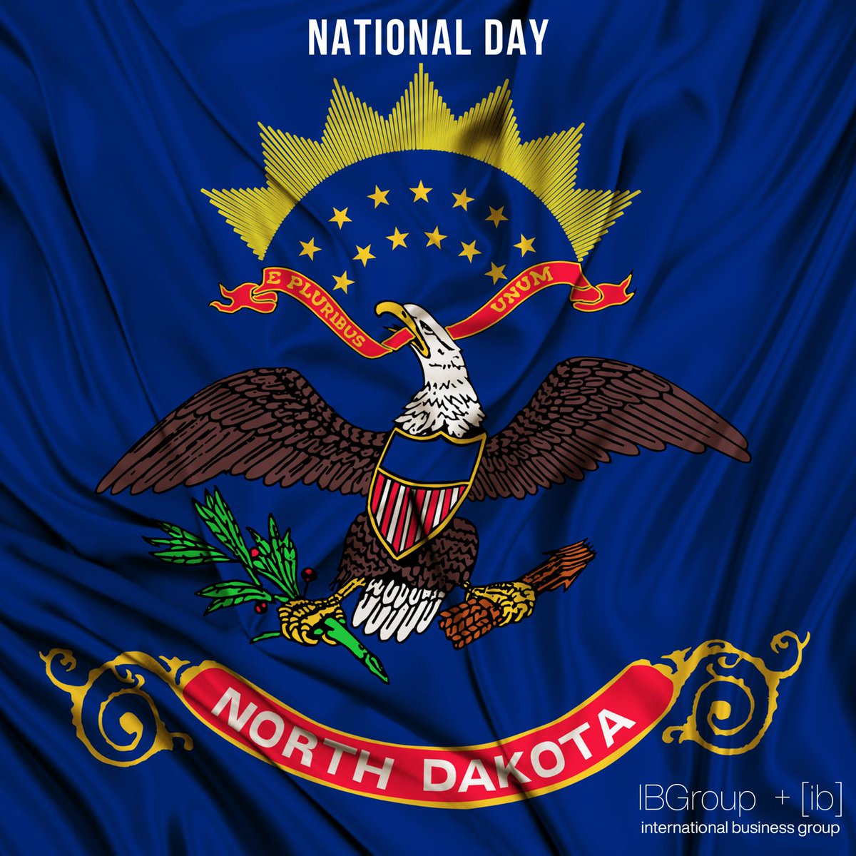 IBGroup_org's tweet photo. Happy National North Dakota Day from IBGroup! Today, we salute the traditions, landscapes, and people that make North Dakota shine. The land of the Great Plains and endless possibilities!

#NorthDakota #NationalDay #IBGroup https://t.co/nBUD0BIT0n