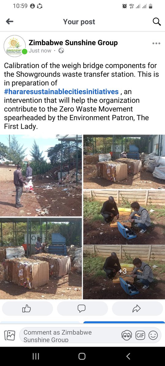 Zimbabwe Sunshine Group tweet media