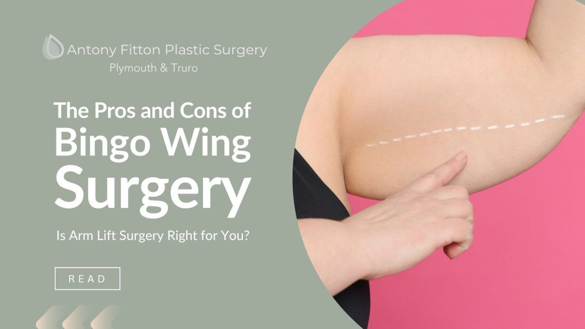 Don't hide your flabby arms anymore! We have the answer for you. 💪

#Brachioplasty #PlasticSurgery #ArmLiftSurgery #BingoWingRemoval #BingoWings #NuffieldPlymouth #DuchyCornwall #bodytransformation #bodyconfidence 

buff.ly/4axAFWm