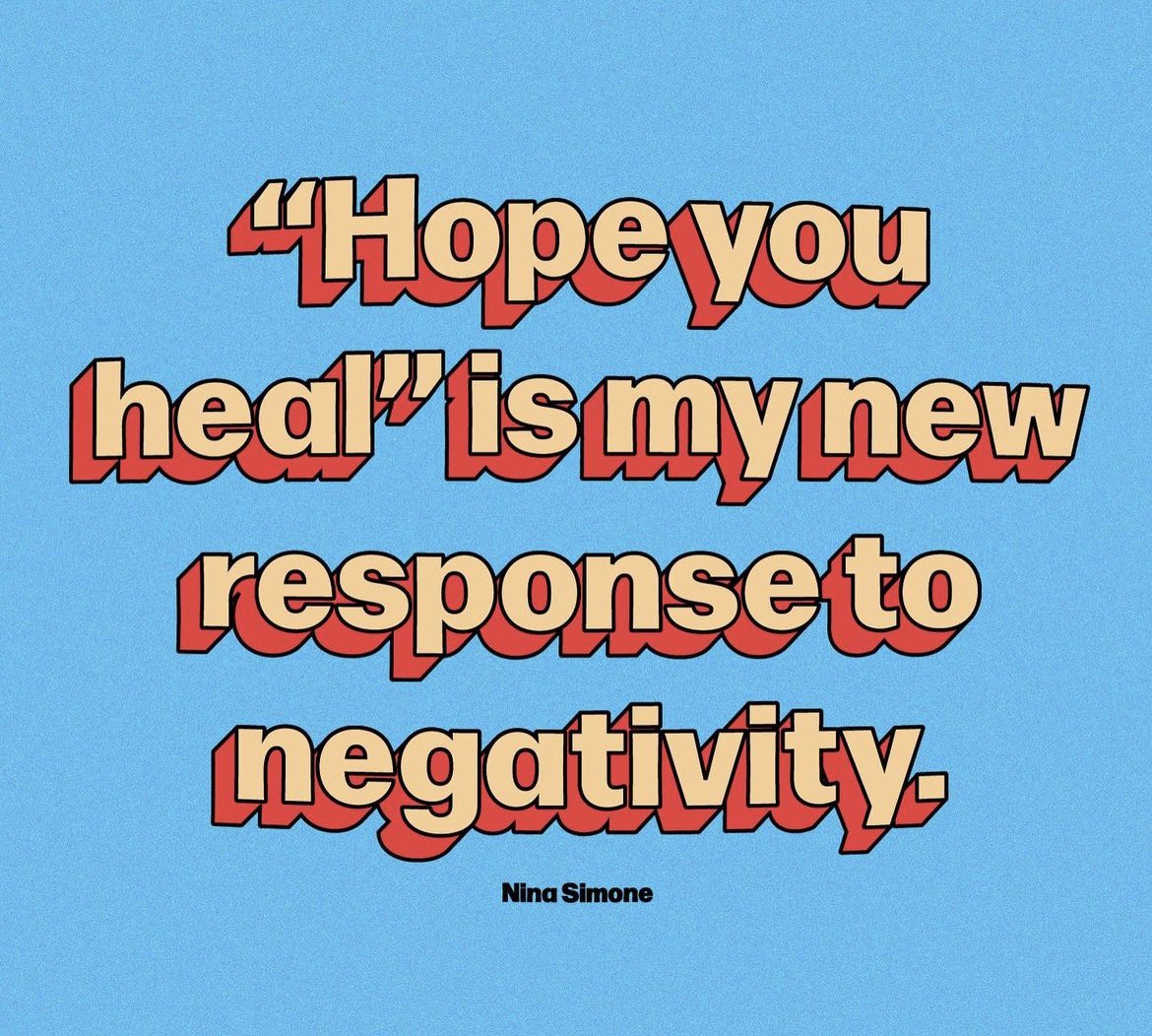 RobbieButlerMLA's tweet photo. Make this your new response to unwarranted negativity. 💜 
(this is actually really powerful) https://t.co/Hjx4d67q8n