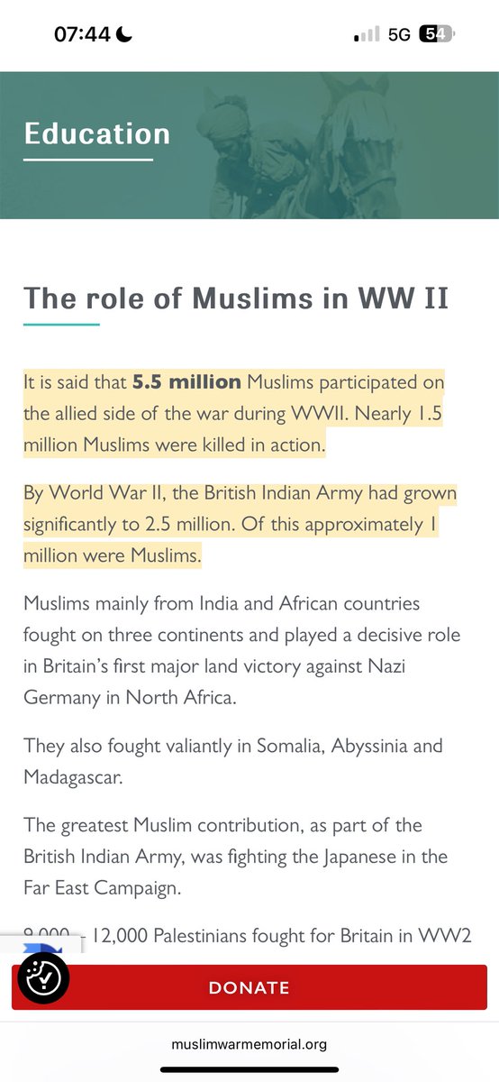 So a bit of history for you racist Islamaphobic prcks! Approximately 5.5 million Muslims fought for the allied forces in WW2. They had a direct contribution in bringing and end to the Nazis. Then there’s all the jobs they do for the UK economy: Surgeons GP’s Nurses Care…