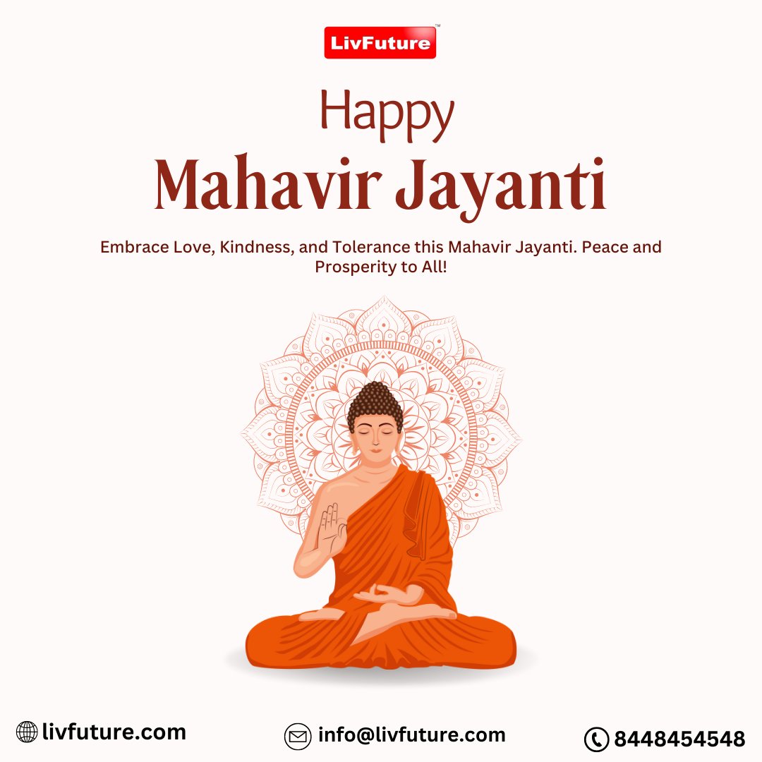 May the teachings of Lord Mahavir guide us towards peace, compassion, and enlightenment. Happy Mahavir Jayanti!!
#MahavirJayanti #lordmahavir #peaceofmind #Love #Kindness #Festival #celebrations #FestivalOfJoy #livfutureautomation #boombarriers #gateautomation #slidinggates