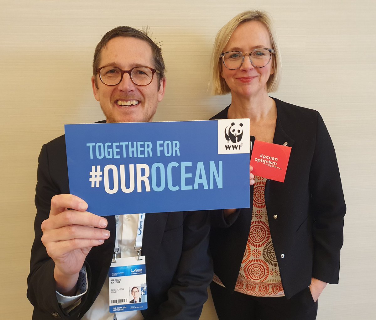 🌊 Together for #OurOcean2024 with @OceanUnger of @GermanEnvAgency and @OceanKnigge of @BlueActionFund working in partnership to achieve #30x30 and ratify the #HighSeasTreaty