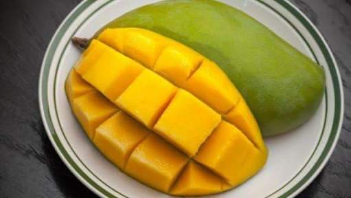 Mango is a very secular fruit. Muslim from outside, Hindu from inside.