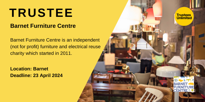 */*NEW TRUSTEE OPPORTUNITY*/* #Reuse_BFC Deadline: 23 April 2024 More info: ow.ly/GHlW50R3eUV #Trustee #NewRole #Leadership #Governance #CharityTrustee #TrusteeRole #Trusteeship #Treasurer #GoodGovernance #Charity #CharityRole #CharityJob #Trustee #BoardMember