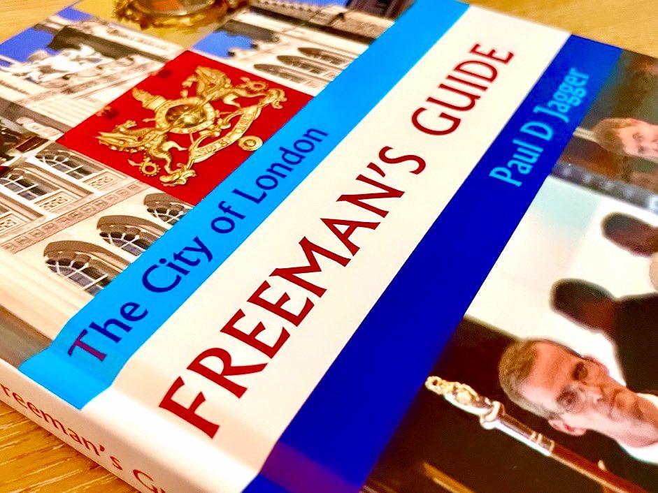 Thank you to @GuildhallArt for placing an enormous bulk purchase order for The City of London Freeman’s Guide. Followers can purchase the guide in the Art Gallery shop.