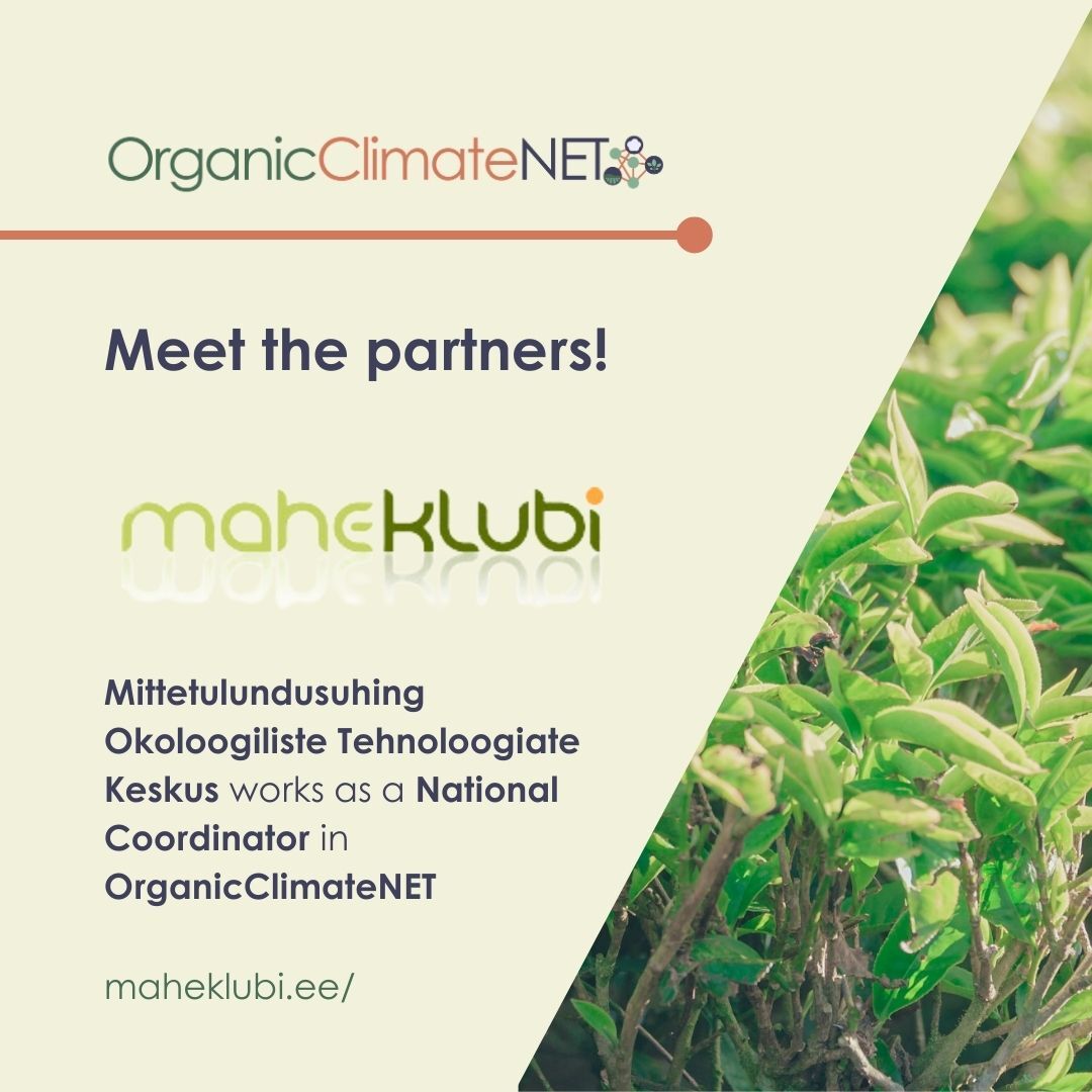 📢 Meet the partners! CEET works as a national coordinator at @organicclimatenet 

🌱 We encourage the introduction of #ecological solutions in #agriculture, construction, wastewater treatment and landscape planning.

Check their website👉bit.ly/3vJx9cn