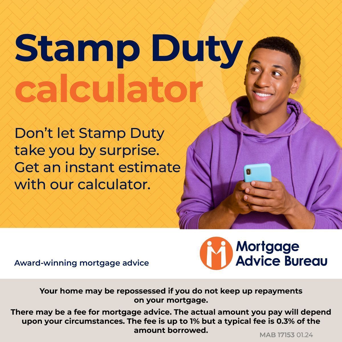 Need help estimating your Stamp Duty?
Check out our handy calculator! buff.ly/4aR2bOh 🧮

📞 01293 525525
📧 mab.crawley@mab.org.uk
🏡 Mon - Fri 9am - 6pm, Sat 9am - 5pm 🏘 

#mortgageadvice #mortgagebroker #mortgagehelp #stampduty #stampdutycalculator