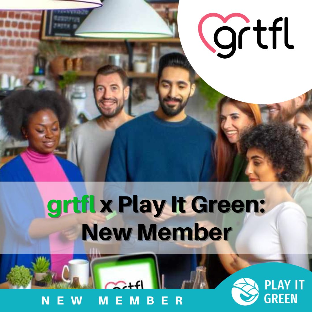 🌿✨ New Member News! 🌱💚 This week, our 'New Member' series shines a spotlight on @grtfl, the latest addition to our Play It Green family! 👉 Read the full scoop: playitgreen.com/grtfl-x-play-i… #grtfl #PlayItGreen #SustainabilityInTech #Hospitality #SustainableHospitality #Netzero
