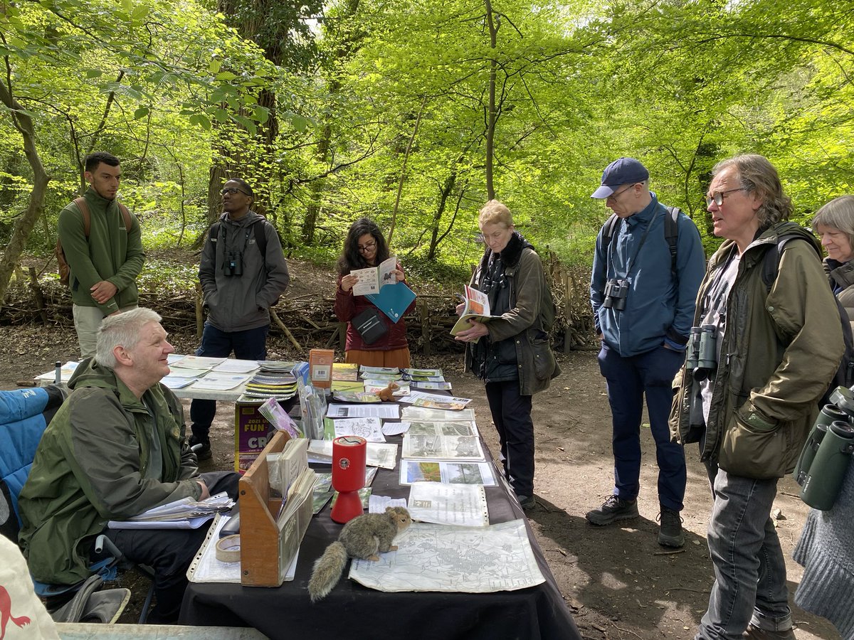 London Bird Club walk <a href="/LondonBirdClub/">London Bird Club</a> <a href="/LNHSoc/">LNHS</a> on Sun 14 April 2024 to Sydenham Hill Wood.  27 Birds incl. Sparrowhak, Buzzard, Treecreeper &amp; Nuthatch. For free nature walks in London download the LNHS Programme pdf on lnhs.org.uk #londonbirds #londonwildlife