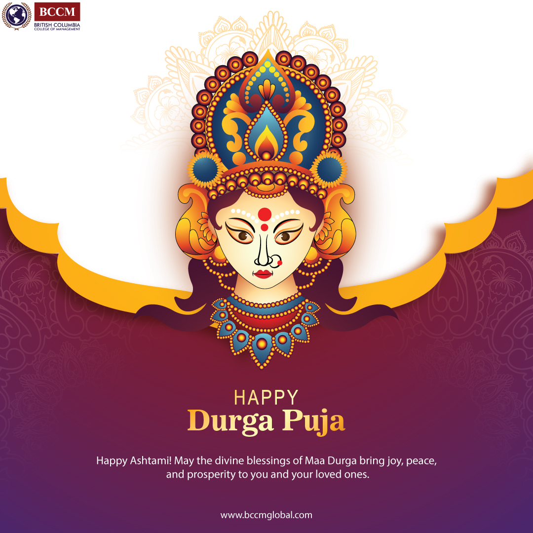 bccm_global's tweet image. On Durga Ashtami, we at BCCM Global send out a world of good wishes. May Maa Durga&apos;s blessings lead us to strength, wisdom, and unity. Celebrate this day with heart and hope. #HappyDurgaPuja #BCCMGlobal #DurgaAshtami #GlobalHarmony #FestiveSeason #Prosperityforall