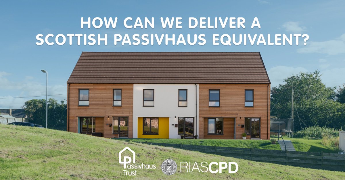 On #TODAY! Discover more about the Scottish #Passivhaus Equivalent ow.ly/EsO950R4v44 #PassieHouse #BetterBuildings #ClimateAction #NetZero