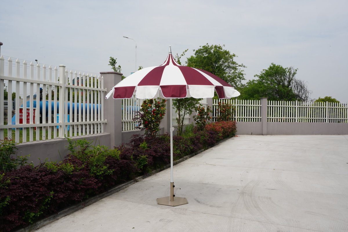 Step into Serenity: Discover the Unique Charm of Our Pagoda Umbrella! 🌂🏯 Elegant Design Meets Exceptional Durability. #PagodaUmbrella #ElegantShade #UniqueDesign #OutdoorChic #TimelessElegance