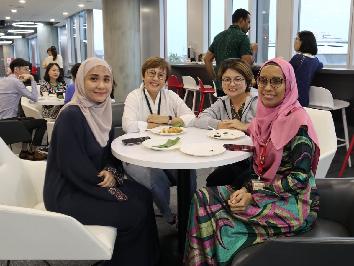 Singapore team members gathered to celebrate Hari Raya over traditional  Malay snacks and kueh for the occasion. 
 
 #insidetheshift #inclusivity
