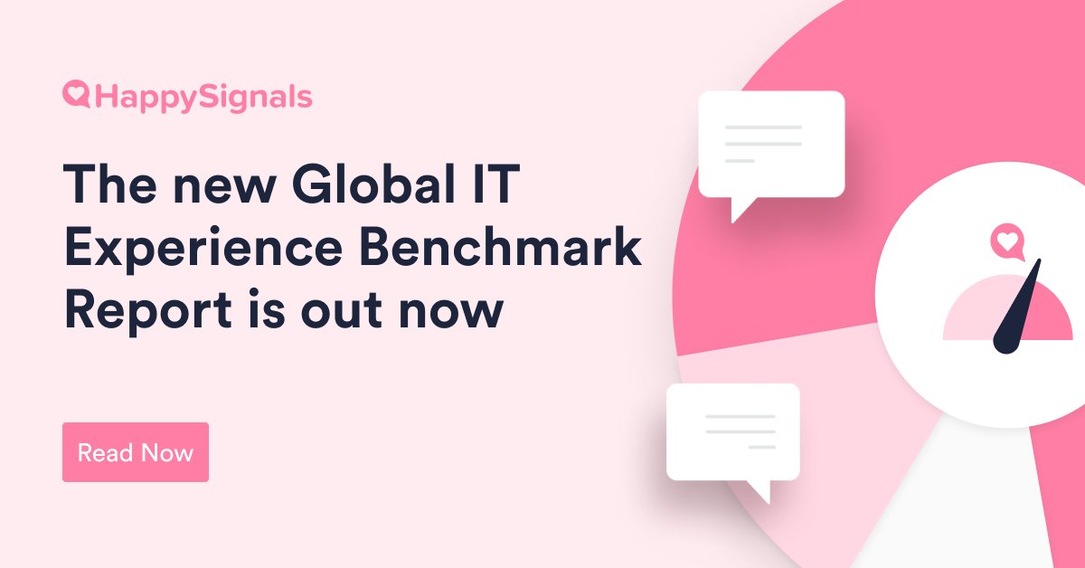 The new Global IT Experience Benchmark Report is OUT NOW!

Discover the most recent IT experience benchmarks across industries, company sizes, and internal vs. outsourced service desks.

#EX #ITXM #ITSM #ServiceDesk #ITSupport

Get your copy: bit.ly/3UfqhNc