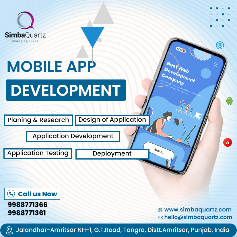 SimbaQuartz's tweet photo. Transforming ideas into innovative solutions with our mobile app development expertise. Embrace the power of technology and unlock new possibilities for your business. Let's build something extraordinary together!

𝐂𝐨𝐧𝐭𝐚𝐜𝐭 𝐮𝐬:
+91 9988771361, 9988771366 https://t.co/CksI97w801