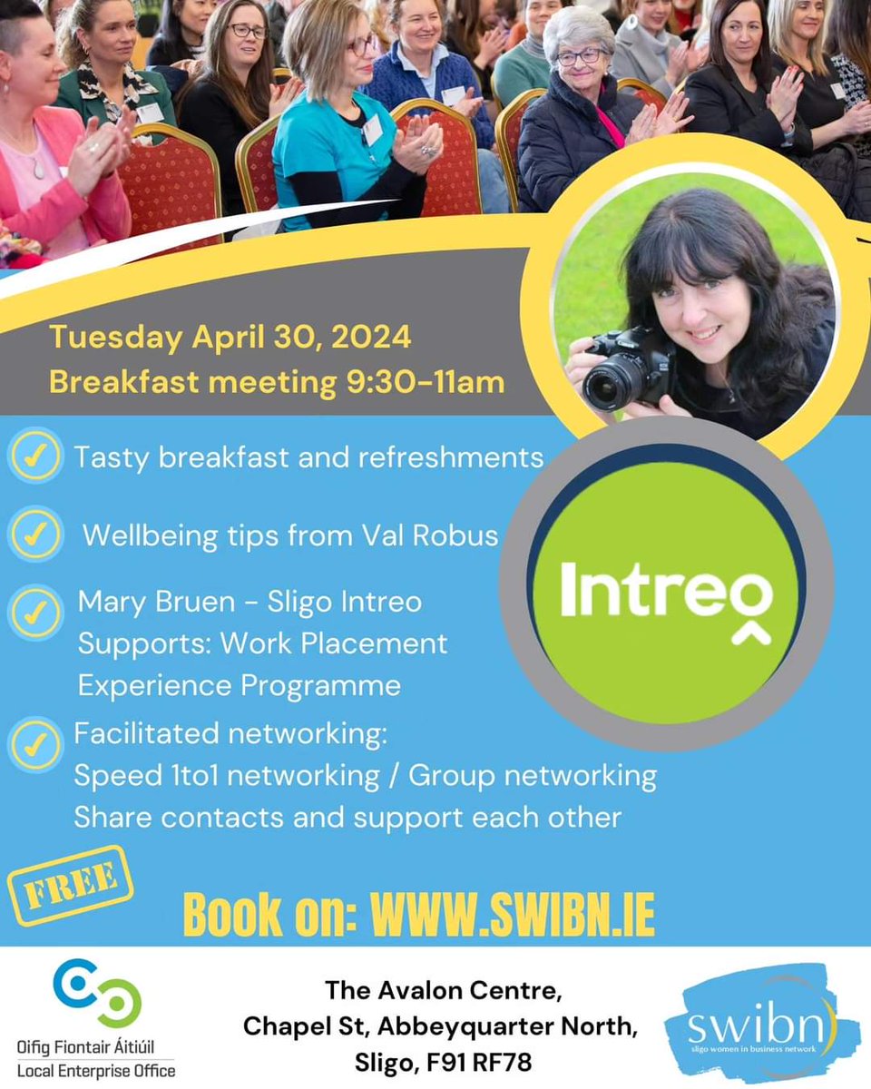 It's two weeks until the Sligo Women in Business event. It'll be the first time I've ever spoken in public. It'll either go well, or it won't, but the group is very supportive, so we'll see what happens.