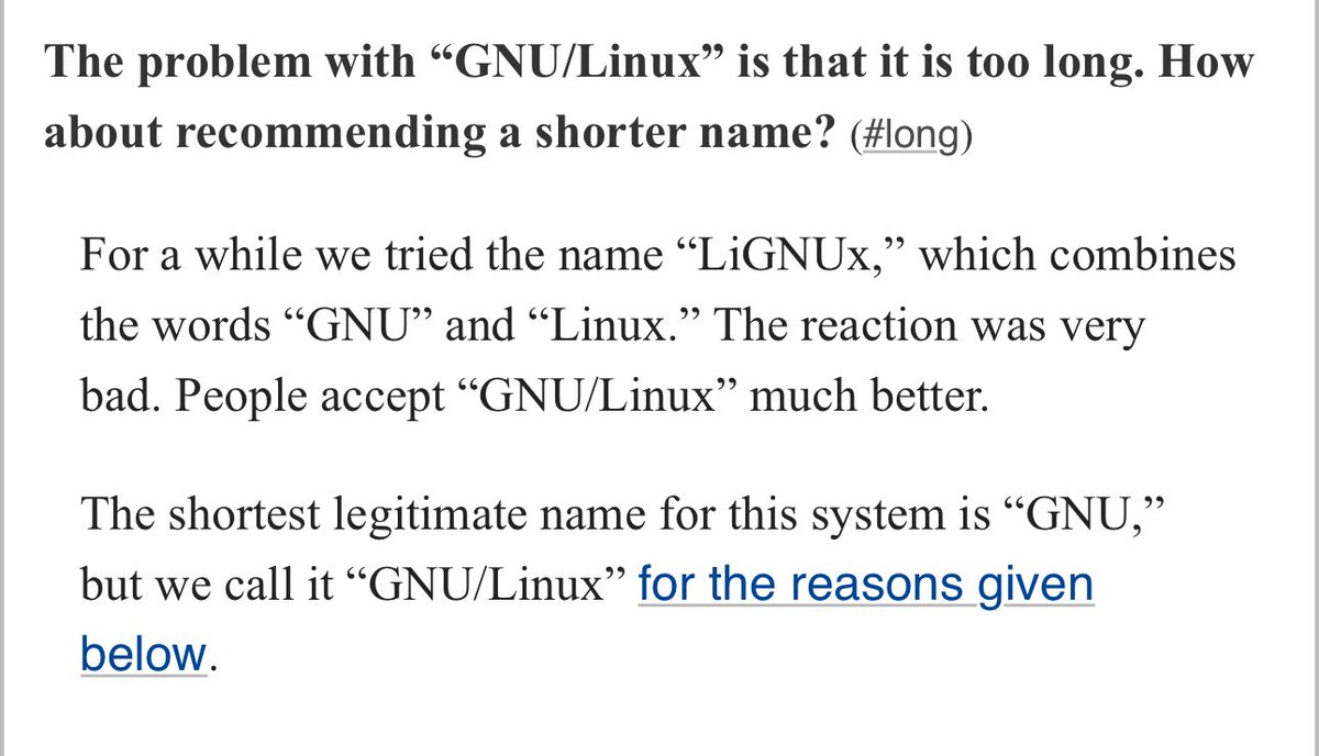 luciascarlet's tweet image. can’t get over the fact that the GNU project had at one point considered calling GNU/Linux “LiGNUx”, but didn’t because – and I quote – “the reaction was very bad”