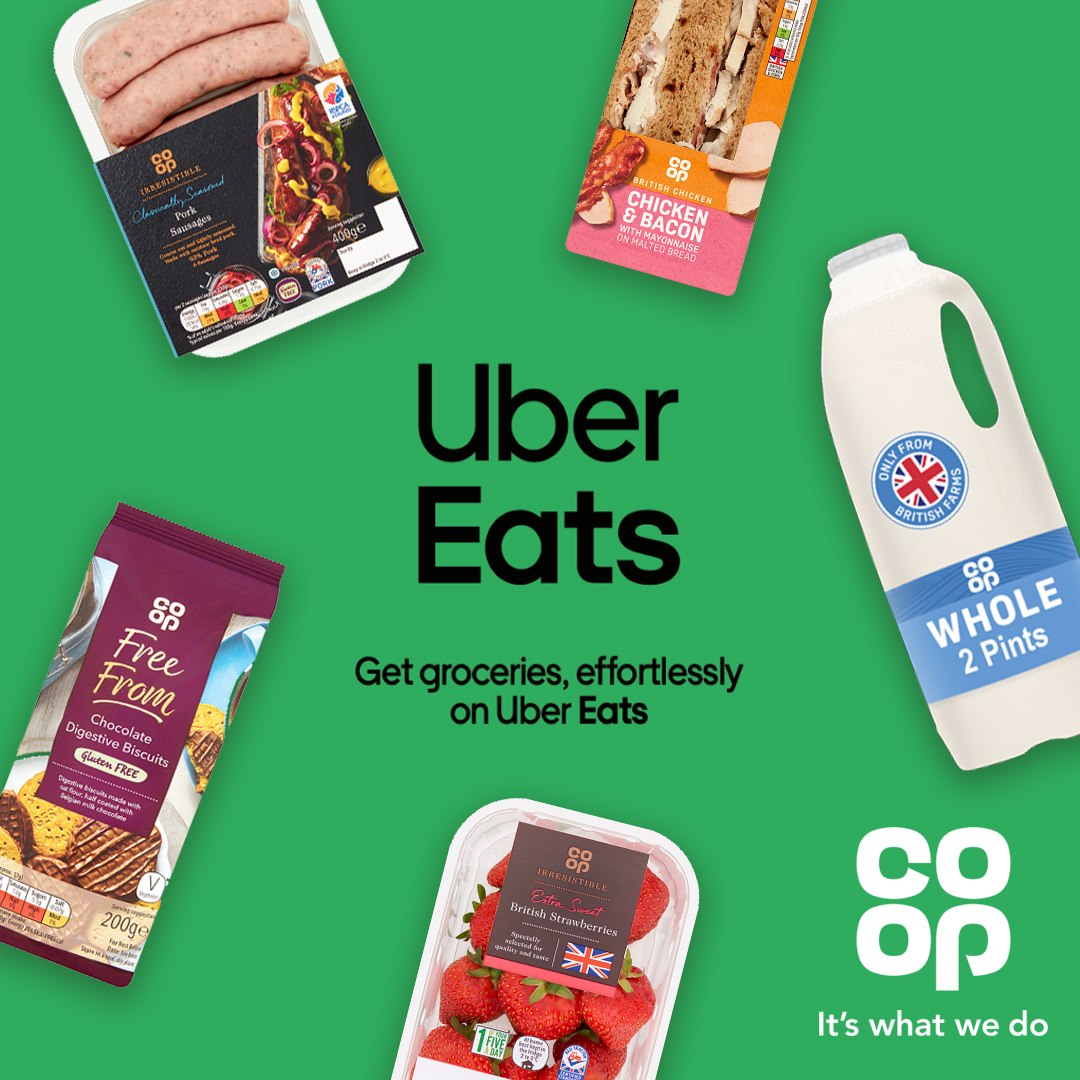 SallyCoopMP's tweet photo. Did you know you can get @coopuk groceries on Uber Eats? Plus, Co-op Members get access to exclusive Member Prices 🙌  Find out more: https://t.co/BBdb6sm78q https://t.co/AKqwLX7SEc