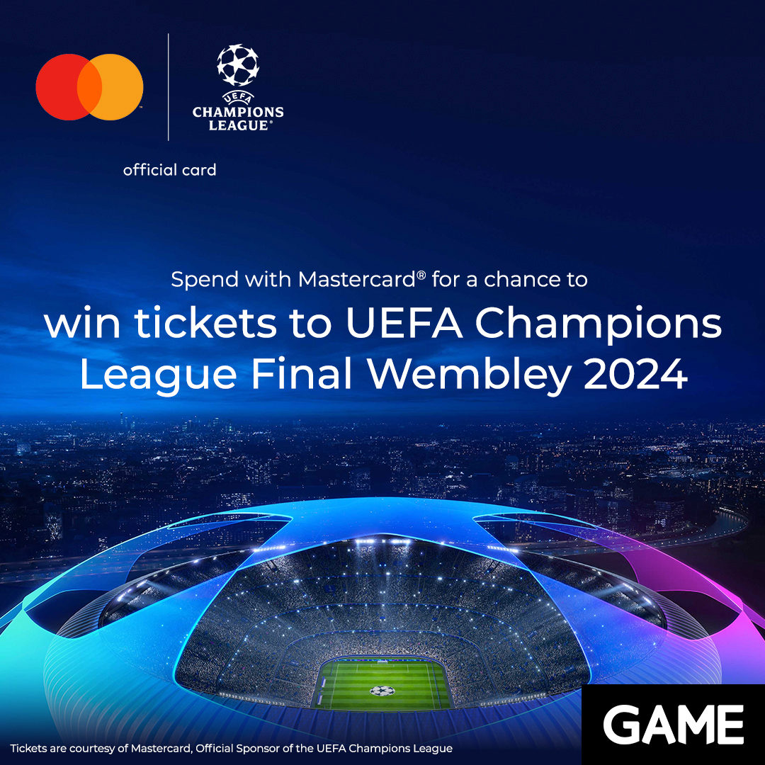 It's another #UCL night! ️⚽️ After two action-packed evenings of football last week, who will make it into the UEFA Champions League Semi-Final? 🤔 #WIN tickets to the UEFA Champions League Final by spending with @MastercardUK at GAME. T&Cs apply. 👉 game-digital.visitlink.me/9VKot2