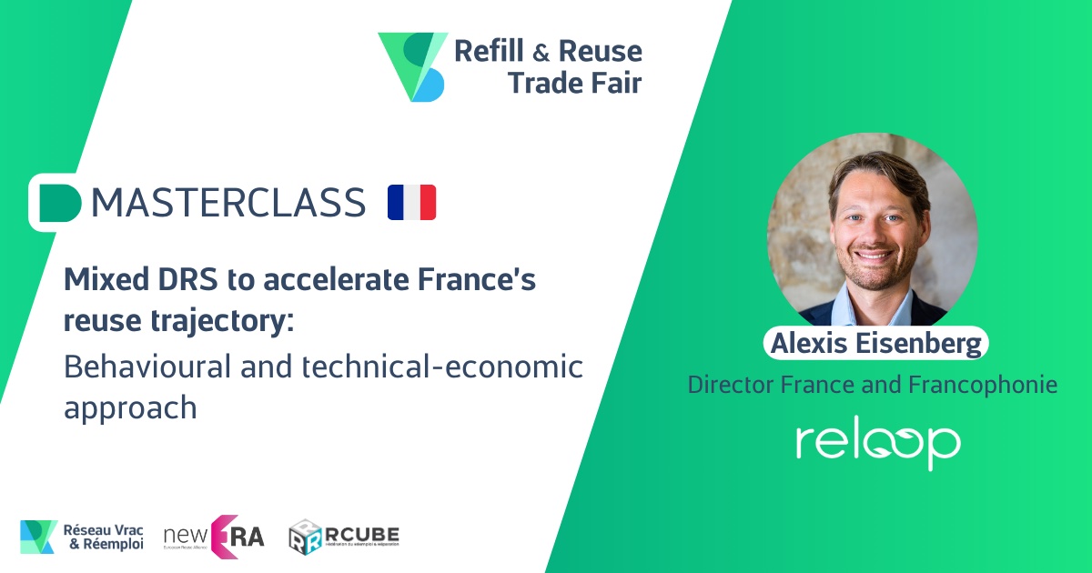 Reloop is excited to join the 6th Reuse & Refill Trade Fair in Paris on May 13-14. Our Director Reloop France et Francophonie will lead a masterclass on 'Mixed DRS to accelerate France’s reuse trajectory 🇫🇷'. Full programme and tickets here 👉refillandreusetradefair.com/program @ReseauVrac