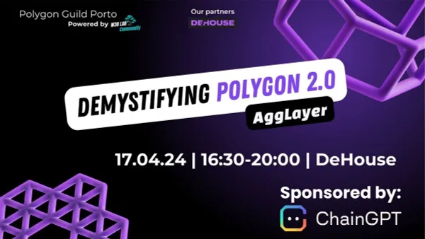 alwaysbecolin's tweet photo. “Agg layer this, Agg layer that. Can anyone tell what is it anyway? 🙄”

@PolygonGuildPorto and @W3blab will, this Wednesday in DeHouse Trindade. Be there.

Register here: https://t.co/mcmJZOo2oQ https://t.co/5v4i20QzQS