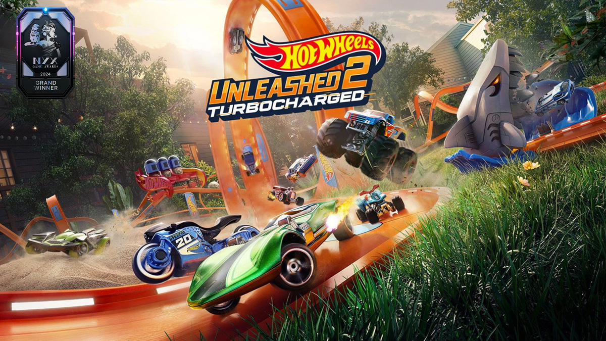 𝟐𝟎𝟐𝟒 𝐖𝐢𝐧𝐧𝐞𝐫 𝐇𝐢𝐠𝐡𝐥𝐢𝐠𝐡𝐭 🎮 HOT WHEELS UNLEASHED™ 2 - Turbocharged Winner's Page: tinyurl.com/yc3rcema Last minute entries deadline: April 17 Enter today: nyxgameawards.com #NYX #NYXAwards #NYXGameAwards #gameawards #gameoftheyear #RacingGames
