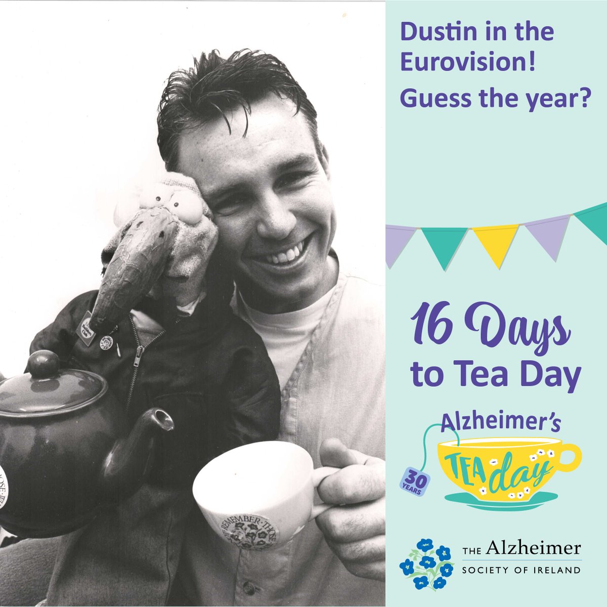 Moscow didn’t know what hit it when Tea Day hero, Dustin the Turkey, represented Ireland at Eurovision - ‘Irelande, Nul Points’. But can you guess the year? Let us know in the comments! 🍵 Sign up for #TeaDay2024 on teaday.ie @RadioRayRTE