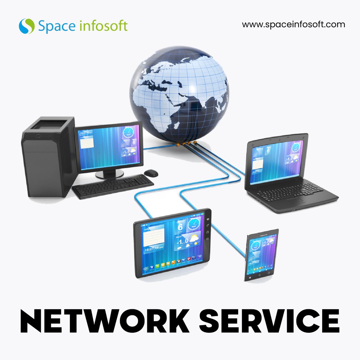 Our services leverage advanced technologies to create a robust and agile network that powers your business to success. Say hello to enhanced connectivity, speed, and efficiency. 
.
.
#spaceinfosoft #networkservices #networksecurity #ITinfrastructure #managednetworks 📈🎯📉