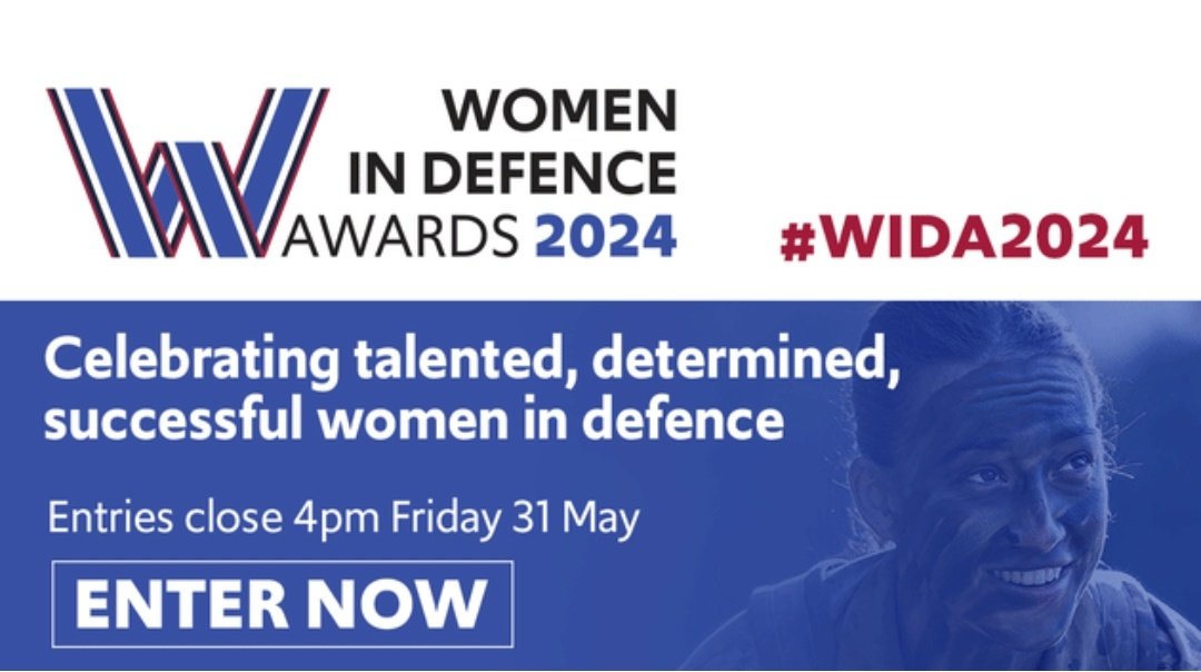 You know them! Nominate your amazing #WomenInDefence!
I'm stoked to be on the judging panel for #WIDA2024 and can't wait for the tough work ahead!

@KZiesing
@austdefence 
@WomenInSTEMAu @WomenFutureOps @WomenInAviation

australiandefence.com.au/news/news/nomi…