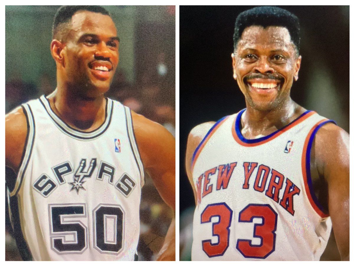 Who do YOU think was better: David Robinson or Patrick Ewing?🧐🔥 Retweet Appreciated!🤩 #NBA #NBATwitter