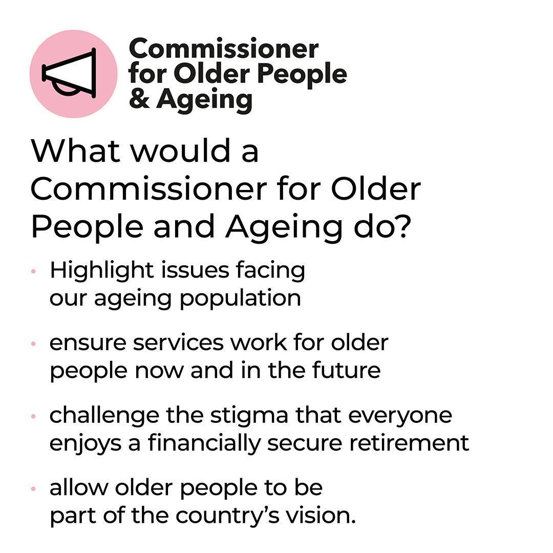 Over 26,000 people have joined us in calling for a Commissioner for Older People and Ageing in England. A commissioner would give a voice to people in later life. Want to join us too? Sign our petition now: campaigns.independentage.org/page/124098/pe…