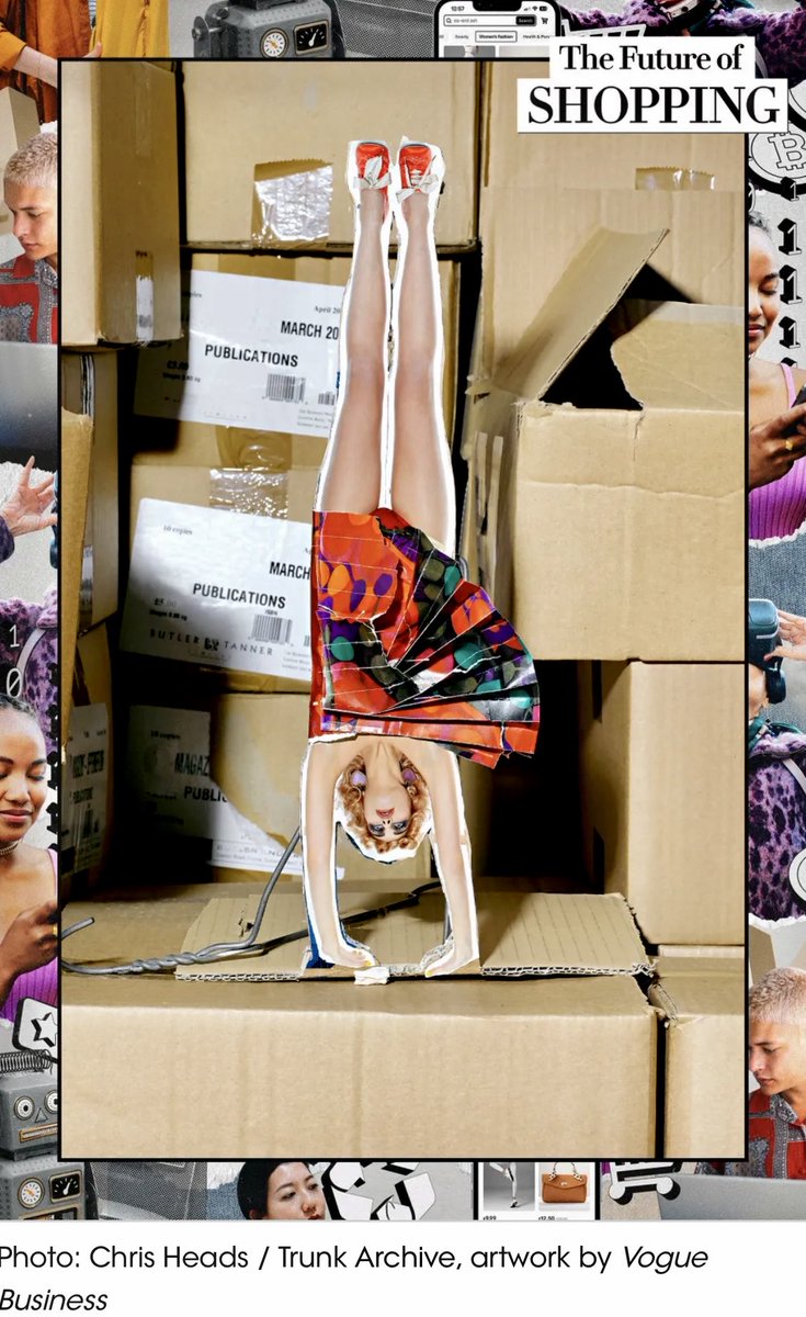 enilev's tweet photo. 👛 The dawn and demise of #retail #disruptors: How the last 20 years changed #shopping
By @MaghanMcD
(Vogue Business)
#Retailtech #Shopping #Fashion #ecomnerce #AI #VR #AR #NetaPorter #StitchFix #TheRealReal
👉https://t.co/aZmPGKS1pJ
👛 In the age of the #internet, much promise for new ways to buy #fashion later cracked under pressure. Now, we’re entering an age of #normalisation
@Khulood_Almani @BetaMoroney @mvollmer1 @CurieuxExplorer @Nicochan33 @jblefevre60 @bimedotcom @IanLJones98 @Shi4Tech @SpirosMargaris @AkwyZ @anand_narang @FrRonconi @pierrepinna @drsharwood @GlenGilmore @PawlowskiMario @RosyCoaching @HaroldSinnott @JimHarris @labordeolivier @Revgigi
@Fabriziobustama @gvalan @Timothy_Hughes @NevilleGaunt @Eli_Krumova @Xbond49 @jeancayeux @pettet50
@mikeflache @sonu_monika @EstelaMandela @bamitav @FinMKTG @EvanKirstel @vanivina9
@RLDI_Lamy @fogle_shane @baski_LA @MargaretSiegien @Sharleneisenia @segundoatdell
@AndrewinContact
@KanezaDiane @AlbertoEMachado @JBarbosaPR @AnneLaureBEAUD2
#TheFutureofShopping
#NetaPorter
#Yoox #Farfetch
#RenttheRunway
#Richemont
#fashiontech #retailstores
#Futureofshopping
📸 #VogueBusiness