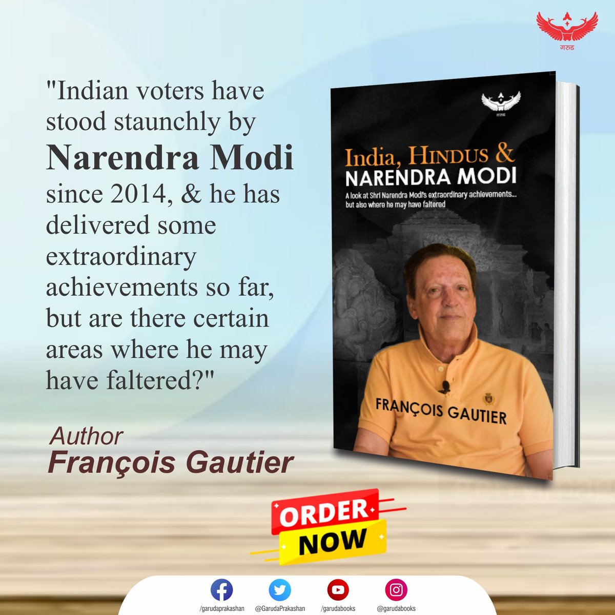 This stunning new book authored by François Gautier critically examines Prime Minister @narendramodi's tenure, assessing his successes and failures as he approaches his third term.✅ While praising the Prime Minister's anti-corruption stance, hard work, and focus on India's