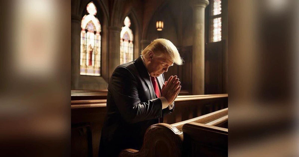 Why does sleepy Don have five fingers and a thumb on his right hand? Surely a real God-fearing Christian wouldn’t seek to deceive people with a fake picture, posted on their Truth Social feed?🤔.@MeidasTouch #Trump2024 #TRUMP2024ToSaveAmerica #Trump2024TheOnlyChoice #TrumpCult