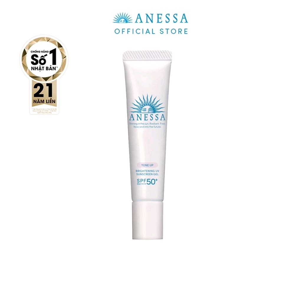 ChannelTri's tweet photo. Gel chống nắng dưỡng sáng nâng tông &amp; hiệu chỉnh sắc da Anessa Brightening UV Sunscreen Gel SPF50+ PA++++ 15g với giá ₫120.000. Mua ngay trên Shopee! https://t.co/7RGSlV8XvZ https://t.co/OSDJWiBOJf