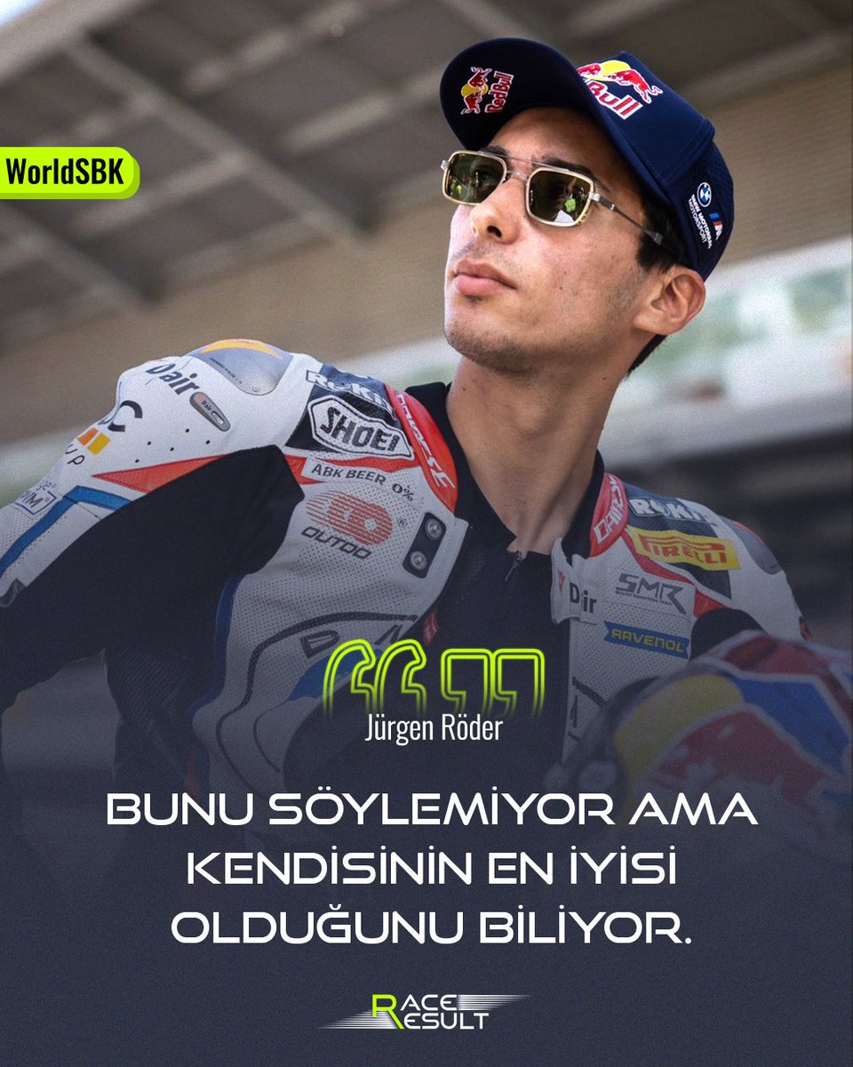 🎙️Bonovo'nun sahibi Jürgen Röder Speedweek'e:

BMW, motosikletin daha da geliştirilmesinde Toprak'tan öğrenebilir. Ama dikkatli olmamız gerekiyor, Marc Marquez ve Honda'da olduğu gibi bir etki olmamalı. BMW'nin püf noktası, herkesin onu kendi stilinde sürebileceği bir motosiklet