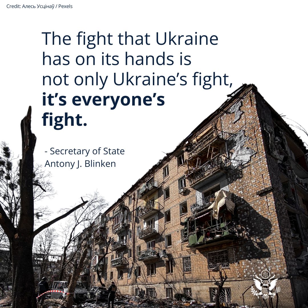 Ukraine is fighting every day to uphold the very principles that lie at the heart of the international system – a system based on the rule of law, peace, and stability. If Russia were somehow to succeed in Ukraine, if we did not continue to stand with Ukraine, the message to…