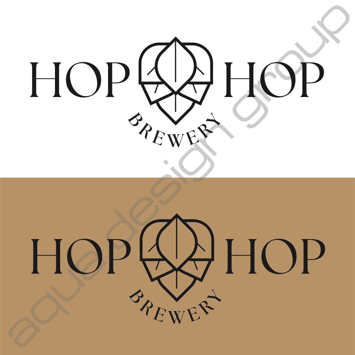 Hop from initial idea to finished #smallbusiness design! Check out aquadesigngroup.co.uk for #logodesign and more! :-) #Brewing #Brewery #SBS #BizBubble #SmartSocial #Stockport