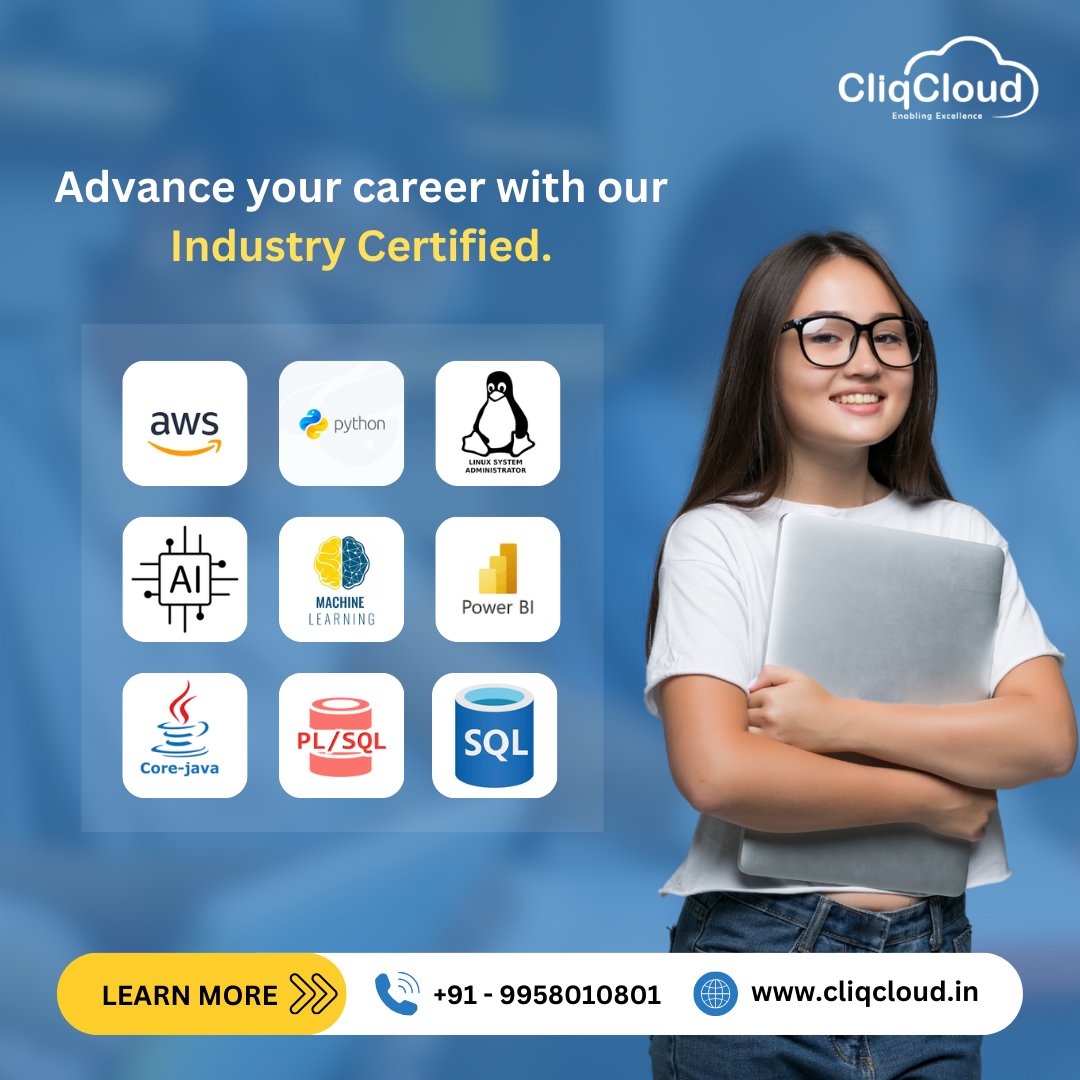 Ready to take the next step? Advance your career with our industry-certified programs. Unlock new opportunities and propel your professional journey forward!

#cliqcloud #CareerAdvancement #industrycertified #ITCertification #certification #itprofessionals #levelup #career #jobs