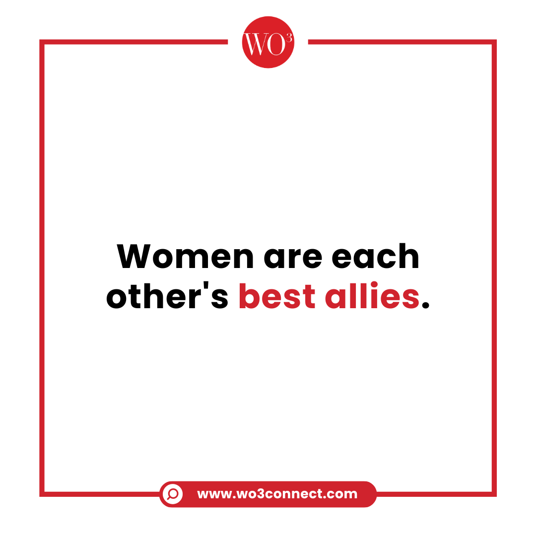 When women stand together as allies, they can amplify each other's voices, advocate for each other's rights, and create a stronger, more inclusive community. ❤

#wo3connect #isupporther #womensupportingwomen #womenempowerment #womeninbusiness #quoteoftheday