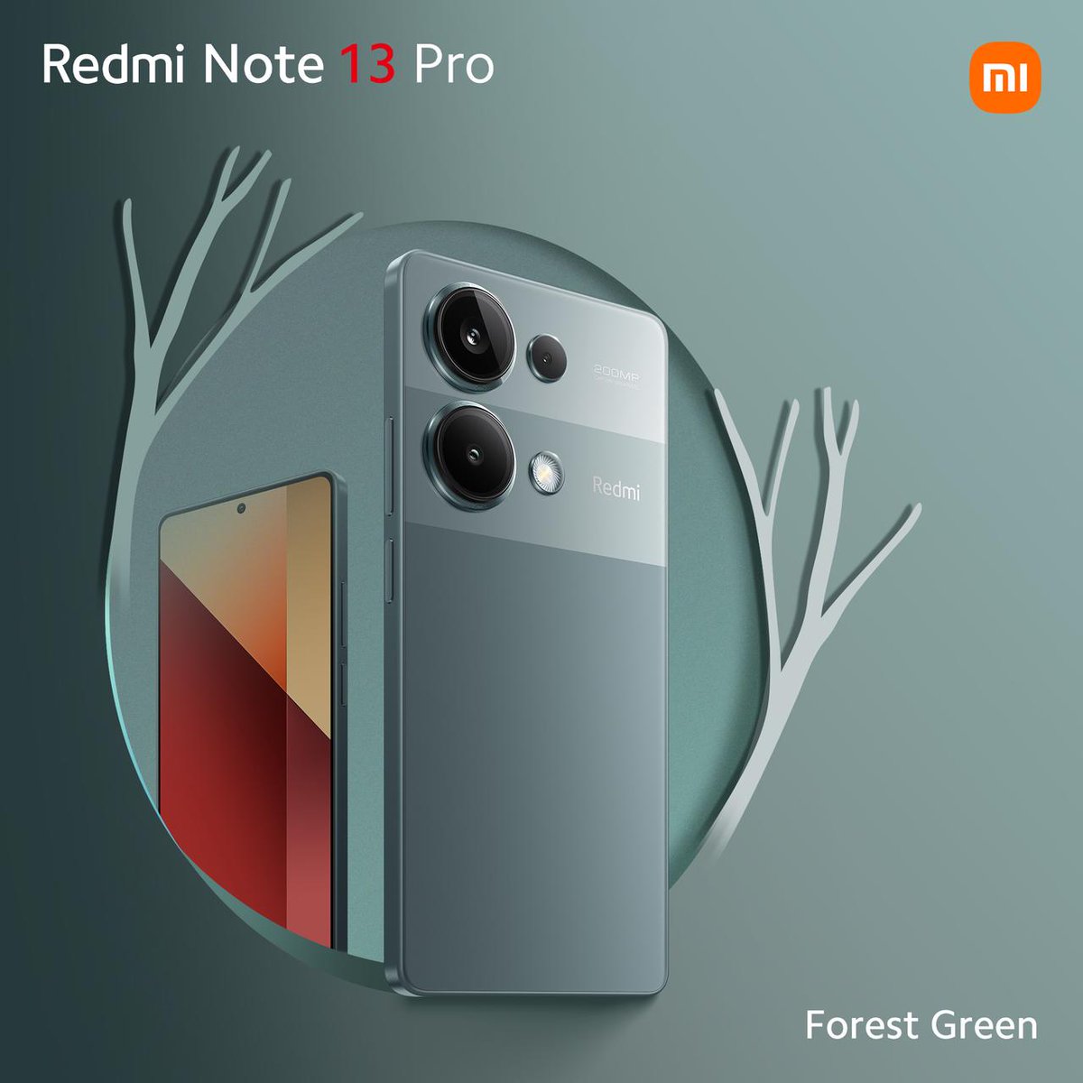 Experience the allure of nature with #RedmiNote13Pro in Forest Green. Every shot iconic. 

#EveryShotIconic 
#RedmiNote13Series