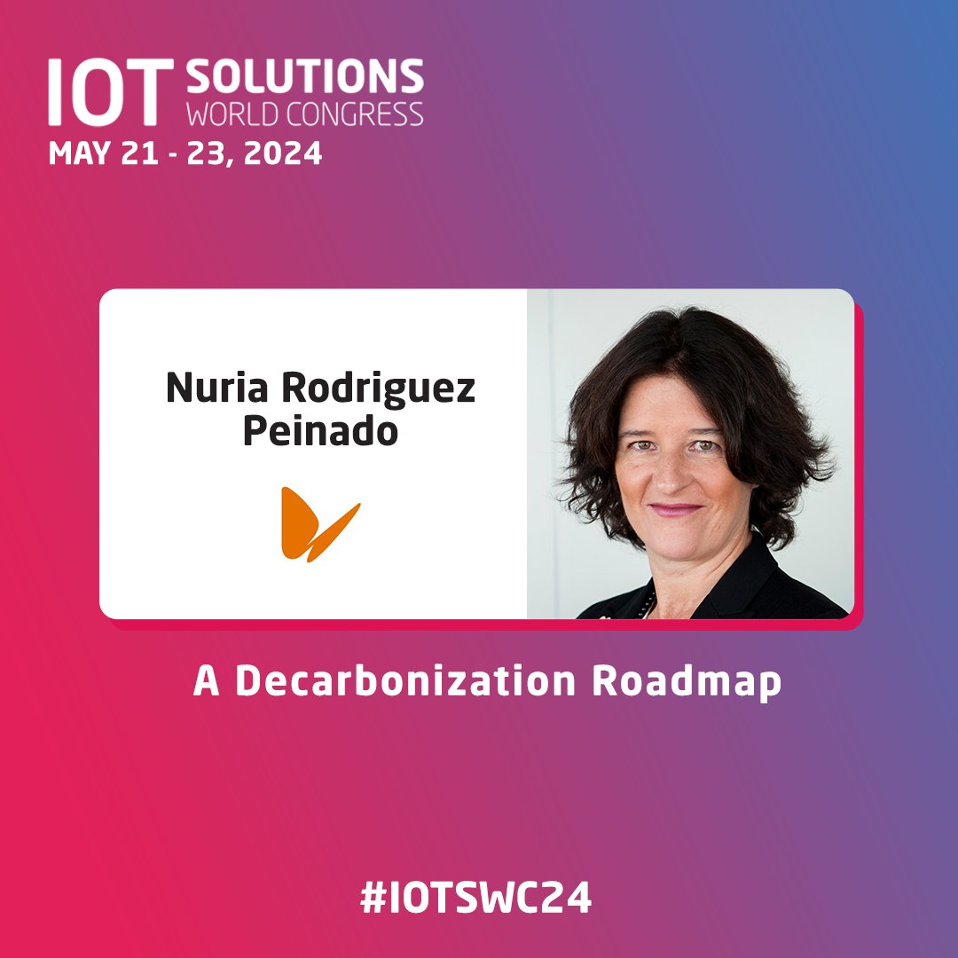 🌍 This session led by @Naturgy Nuria Rodriguez showcases a practical #decarbonization plan focusing on environment, nature, and people 👥🌱 Don’t miss this vital presentation on sustainable transformation: 🔗 loom.ly/fCxztek #ClimateChange #Sustainability #IOTSWC24