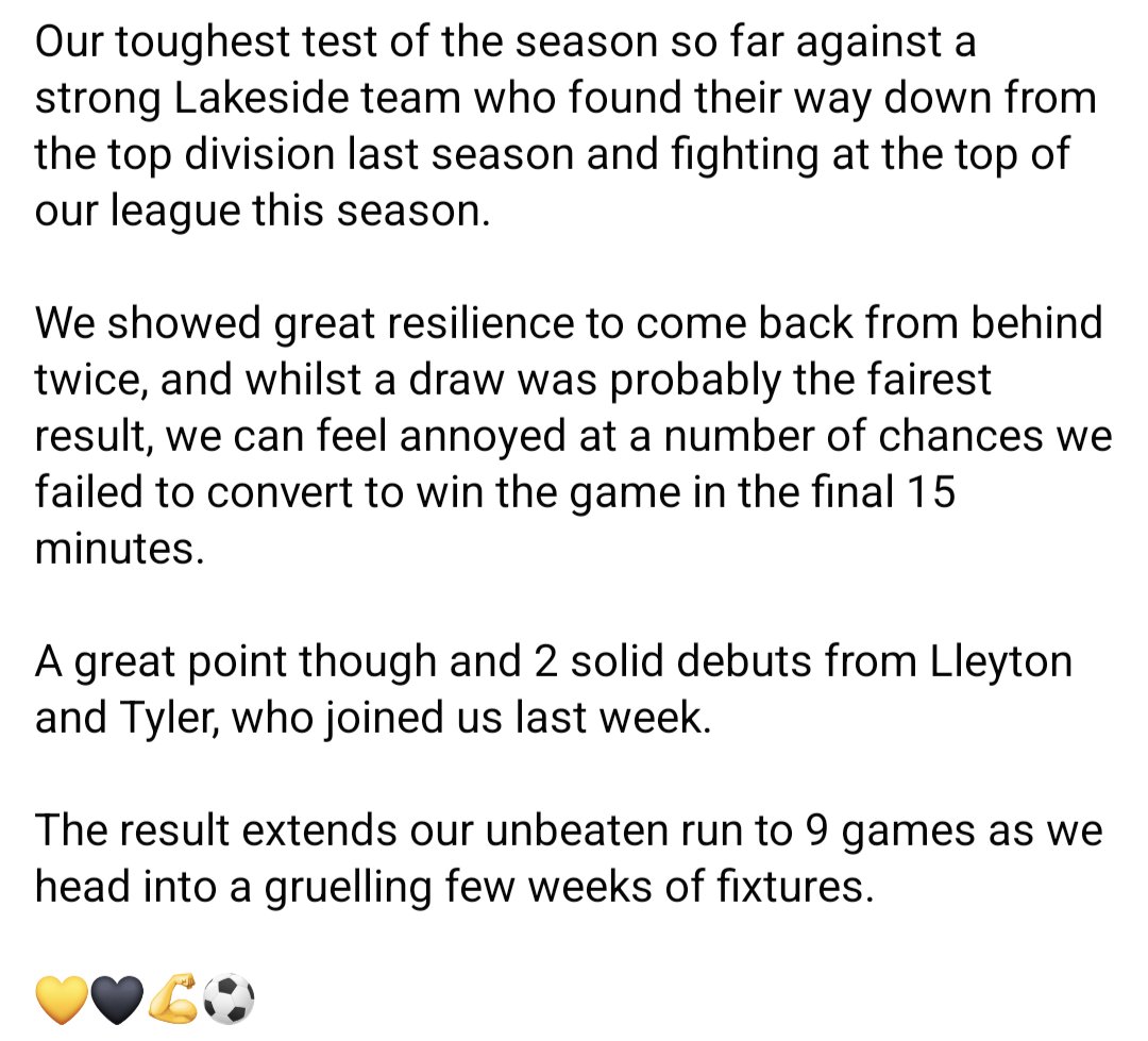 TorpointYouth16's tweet photo. Decent game of football that... 💪💛🖤 https://t.co/TqYFqWydL1