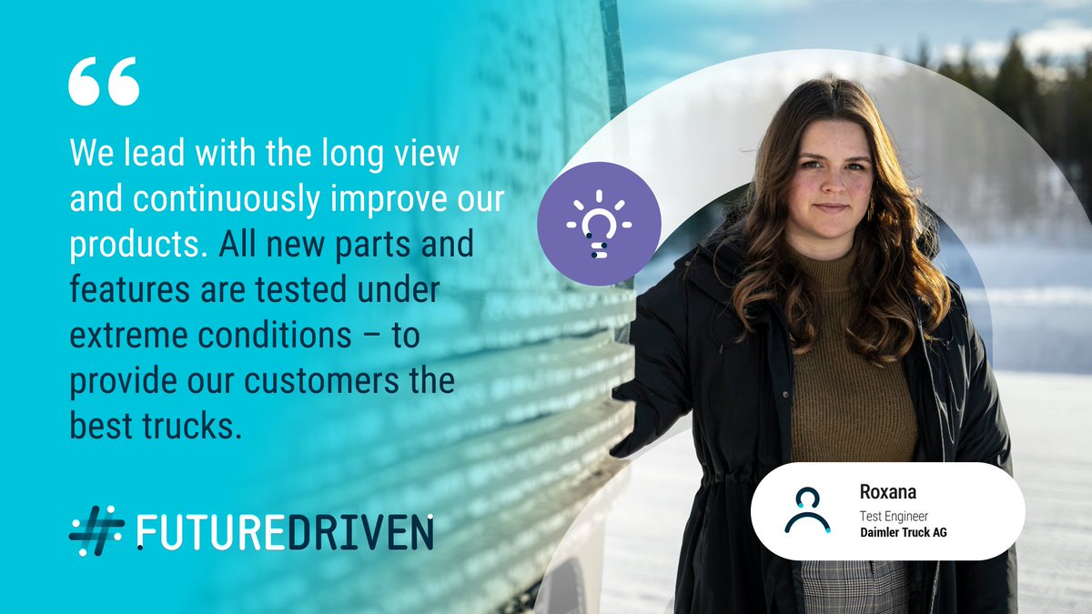 Did you know that trucks carry almost 80% of goods by land? #Trucks are the backbone of European business, generating an annual EU trade surplus of €7 billion. #Automotive champions like Roxana from @DaimlerTruck, are shaping the future of trucks and #buses, ensuring they…