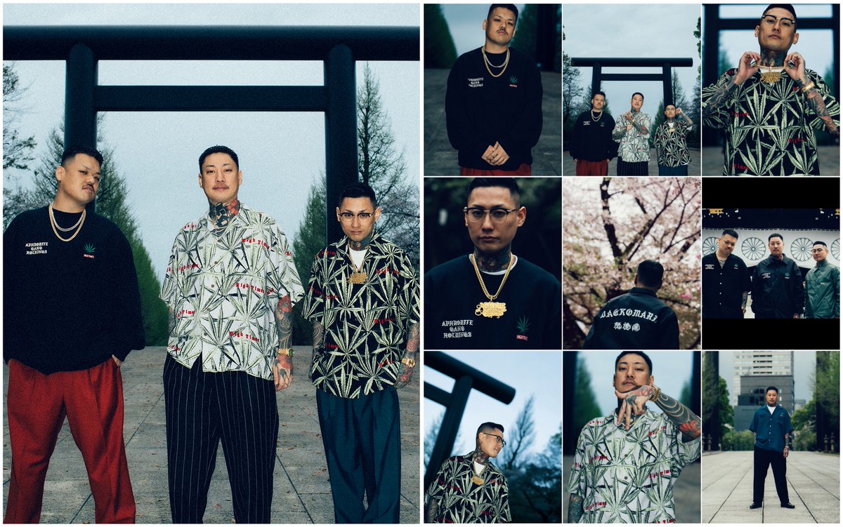fullress's tweet photo. 「舐達麻」を加えた、アメリカのマリファナ雑誌「HIGH TIMES」× WACKO MARIA 2024年 コラボ第2弾が4/20 発売 (ハイ・タイムズ ワコマリア)
・ビジュアルには「BADSAIKUSH」「G-PLANTS」「DELTA9KID」を起用

>> https://t.co/v2pdNOBIm7 https://t.co/qUGXAr1k41
